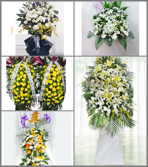 福建泉州晋江市金井镇洋下村白事花篮预定